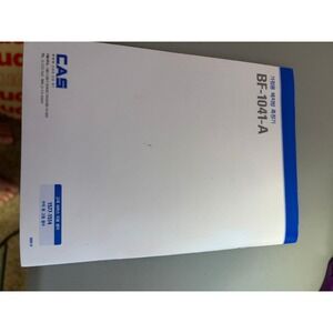 CAS BF 1041 A Body Fat Analyzer Scale White Digital Health Tracker